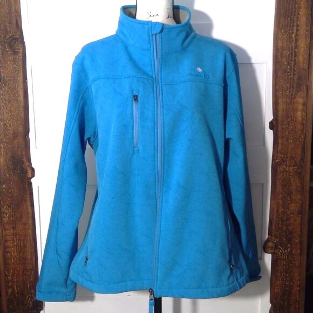 Prairie Mountain Women's Blue Fleece Jacket (Size XXL)